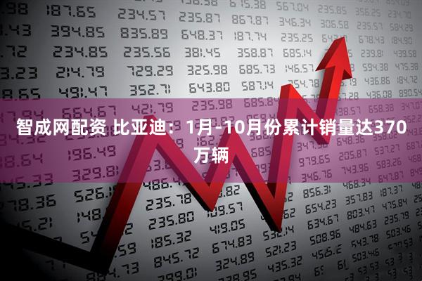 智成网配资 比亚迪：1月-10月份累计销量达370万辆